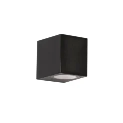 Buitenverlichting|Wandlampen-QAZQA wandlampen buiten baleno zwart gu10
