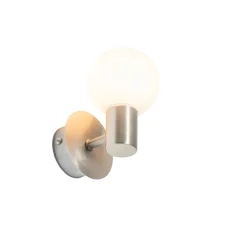 Wandlampen-QAZQA wandlampen buiten cederic zilverkleurig g9