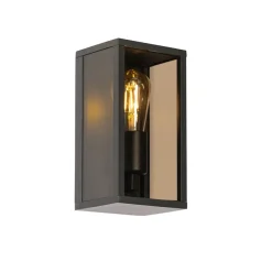 Wandlampen-QAZQA wandlampen buiten charlois bruin e27