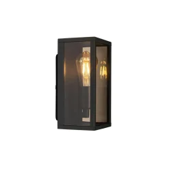 Wandlampen-QAZQA wandlampen buiten charlois bruin e27