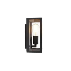 Wandlampen-QAZQA wandlampen buiten charlois zwart e27