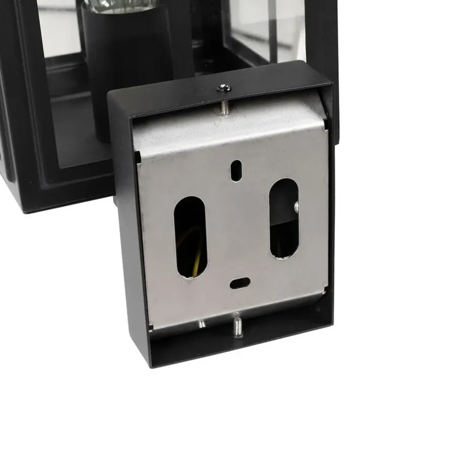 Wandlampen-QAZQA wandlampen buiten dover zwart e27