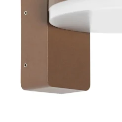 Wandlampen-QAZQA wandlampen buiten esmee bronskleurig geïntegreerde led