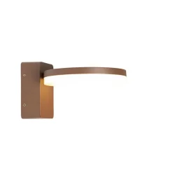 Wandlampen-QAZQA wandlampen buiten esmee bronskleurig geïntegreerde led