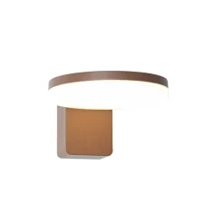 Wandlampen-QAZQA wandlampen buiten esmee bronskleurig geïntegreerde led