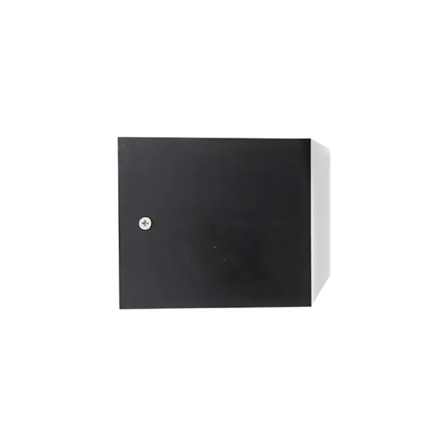 QAZQA wandlampen buiten houks zwart e27