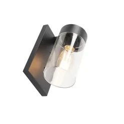 Wandlampen-QAZQA wandlampen buiten jarra zwart e27