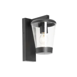 Wandlampen-QAZQA wandlampen buiten joren zwart e27
