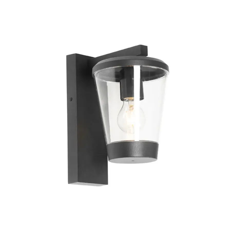 Wandlampen-QAZQA wandlampen buiten joren zwart e27