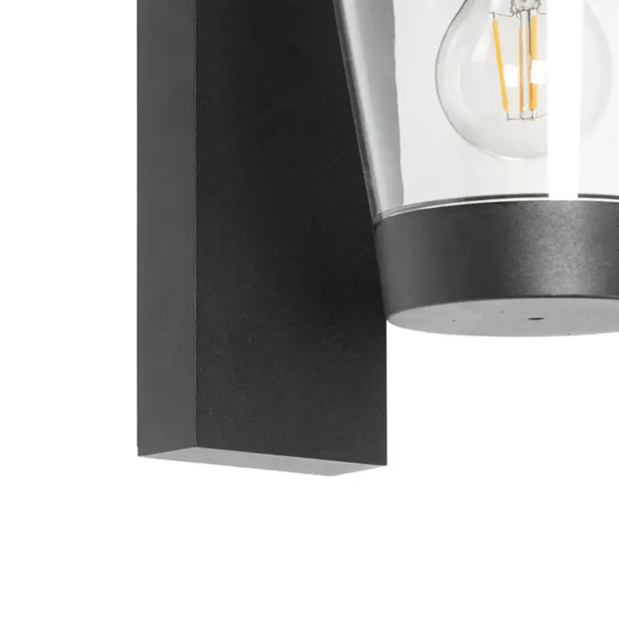 Wandlampen-QAZQA wandlampen buiten joren zwart e27
