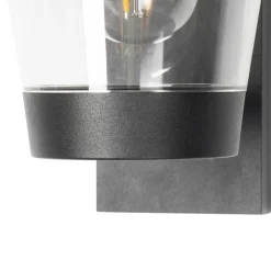 Wandlampen-QAZQA wandlampen buiten joren zwart e27