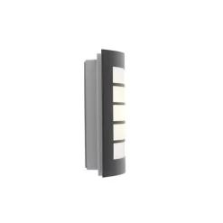 QAZQA wandlampen buiten miro zwart e27