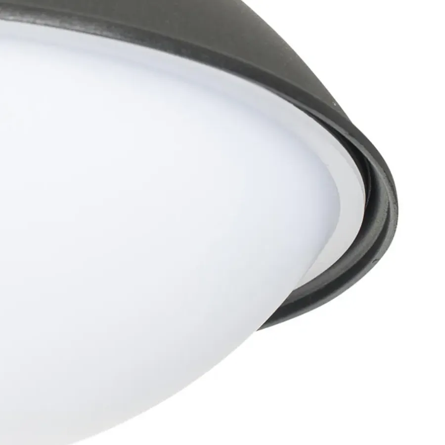 Buitenverlichting-QAZQA wandlampen buiten marcel zwart e27