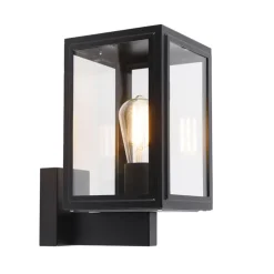 Wandlampen-QAZQA wandlampen buiten sutton zwart e27