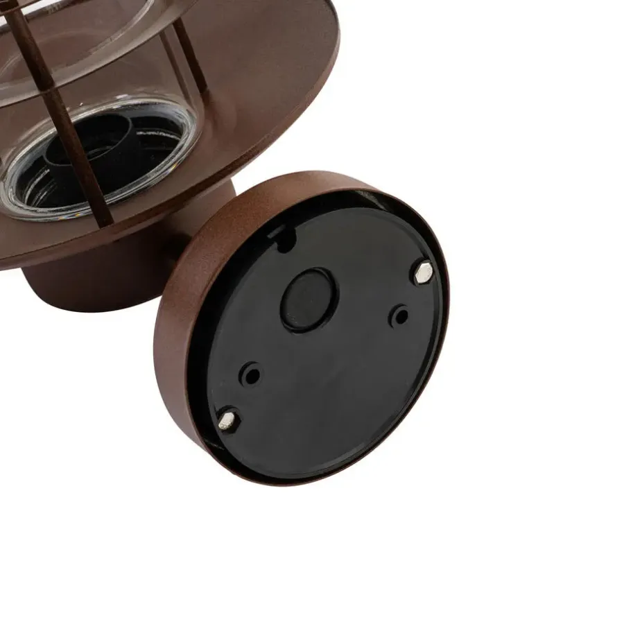 Wandlampen-QAZQA wandlampen buiten shell bronskleurig e27