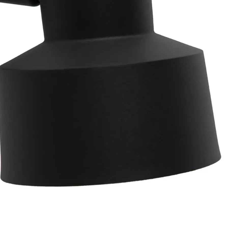 QAZQA wandlampen chappie zwart e27