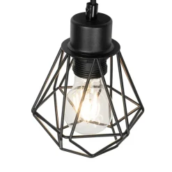 Wandlampen-QAZQA wandlampen chon zwart e27