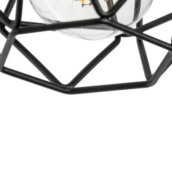 Wandlampen-QAZQA wandlampen chon zwart e27
