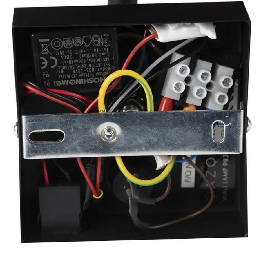 QAZQA wandlampen combi zwart e27