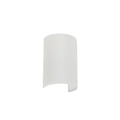 Wandlampen-QAZQA wandlampen drum wit e27