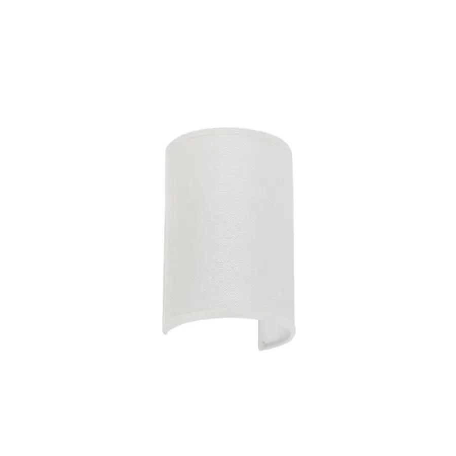 Wandlampen-QAZQA wandlampen drum wit e27