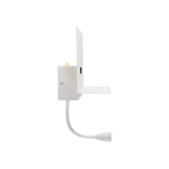 Wandlampen-QAZQA wandlampen flero wit g9