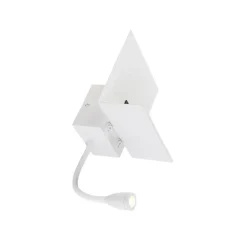 Wandlampen-QAZQA wandlampen flero wit g9