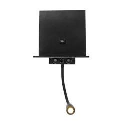 Wandlampen-QAZQA wandlampen flero zwart g9