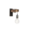 Wandlampen-QAZQA wandlampen gallow zwart e27