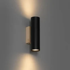 QAZQA wandlampen jeana crème gu10