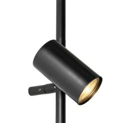 Wandlampen-QAZQA wandlampen jeana luxe zwart gu10