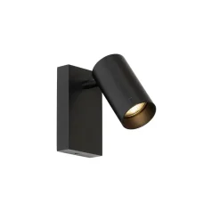 Wandlampen-QAZQA wandlampen jeana luxe zwart gu10
