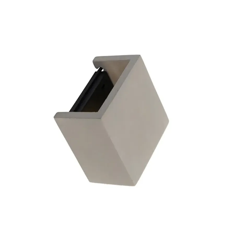 QAZQA wandlampen meave wl grijs g9