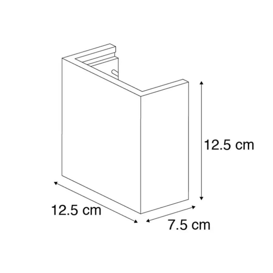 QAZQA wandlampen meave wl grijs g9