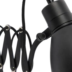 QAZQA wandlampen merle zwart e27