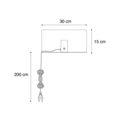 Wandlampen-QAZQA wandlampen muro zwart e27