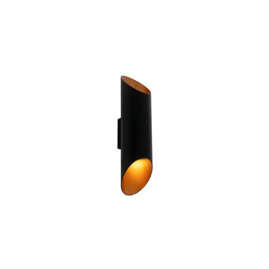 Wandlampen-QAZQA wandlampen organa zwart gu10