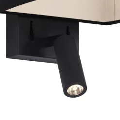 Wandlampen-QAZQA wandlampen puglia zwart e27