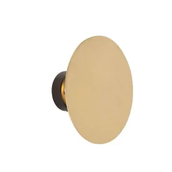 Wandlampen-QAZQA wandlampen pulley goudkleurig g9
