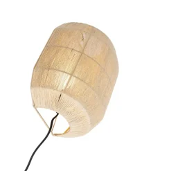 Wandlampen-QAZQA wandlampen riki beige e27