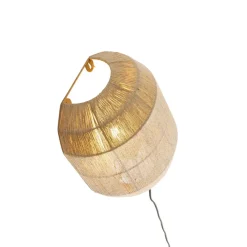 Wandlampen-QAZQA wandlampen riki beige e27