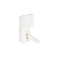 Wandlampen-QAZQA wandlampen robin wit geïntegreerde led