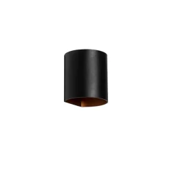QAZQA wandlampen sabbio goudkleurig g9