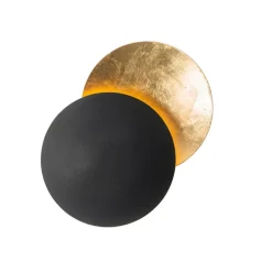 Wandlampen-QAZQA wandlampen sunrise zwart g9