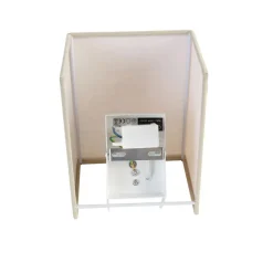 QAZQA wandlampen vete beige e27