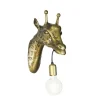 Wandlampen-QAZQA wandlampen wl-animal goudkleurig e27