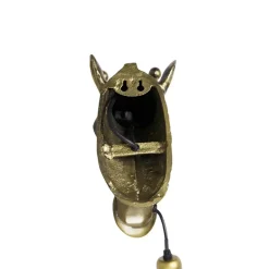 Wandlampen-QAZQA wandlampen wl-animal goudkleurig e27