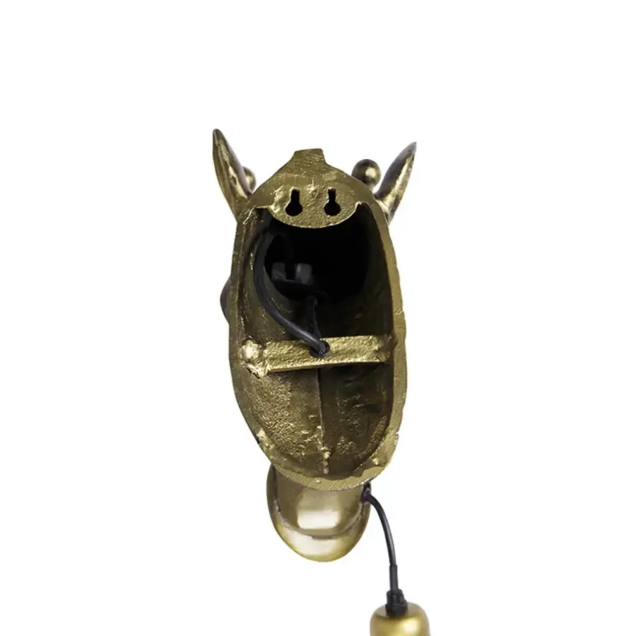 Wandlampen-QAZQA wandlampen wl-animal goudkleurig e27