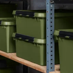 Sunware Q-line opbergbox recycled 72L groen zwart
