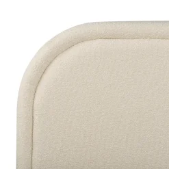 2-Persoons Bedden-Beliani QUILLIEN - Bed met opbergruimte - Beige - 160 x 200 cm - Polyester